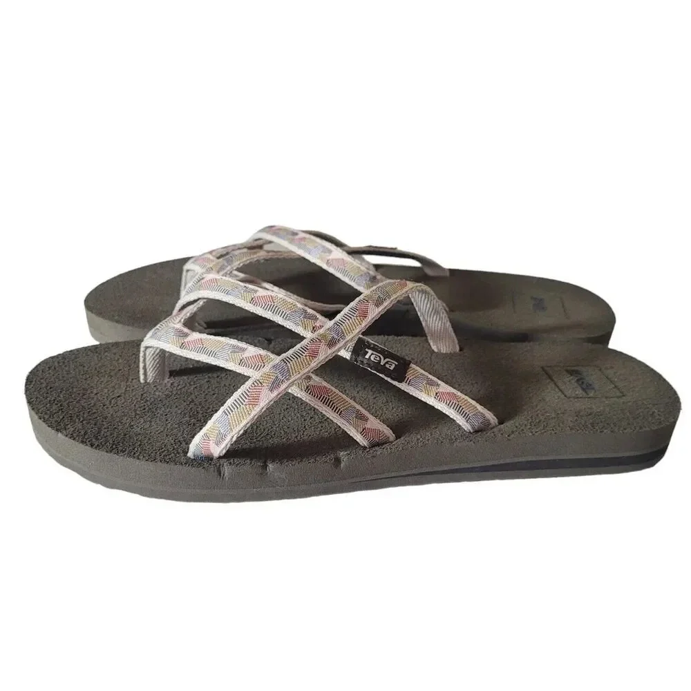Teva Olowahu Sandals Women's‎ Size 11 Flip Flops Thongs Summer Beach Outdoor
